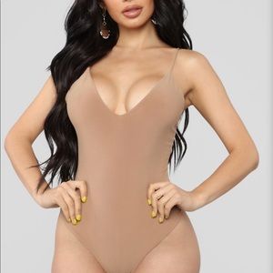 Fashion nova Nude bodysuit